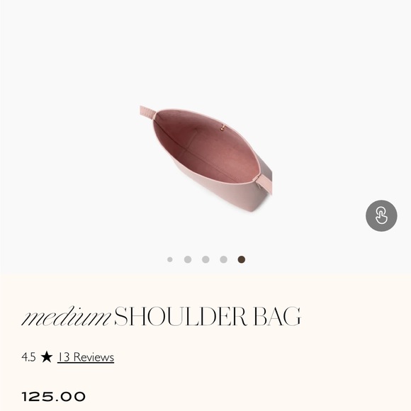 Samara by Anthropology Began Leather Medium Shoulder Bag - Picture 4 of 6